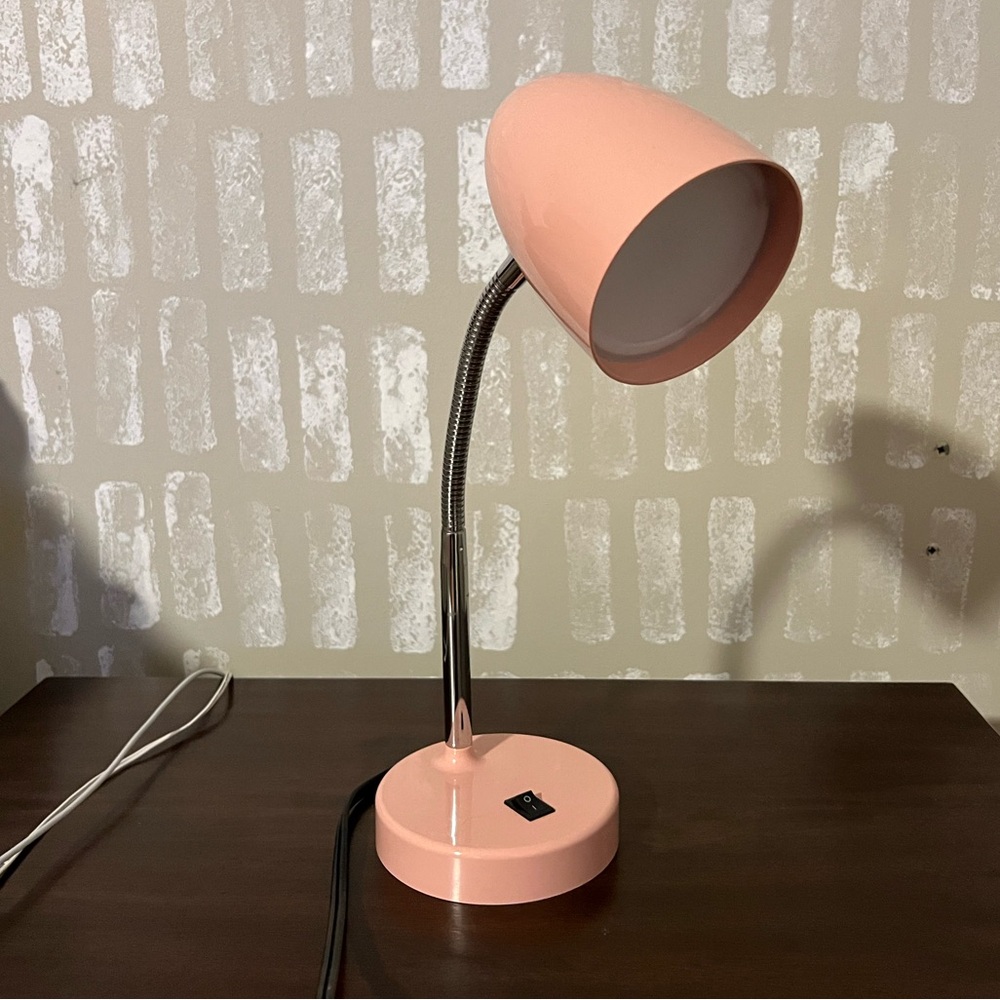 LED Pink Desk Lamp